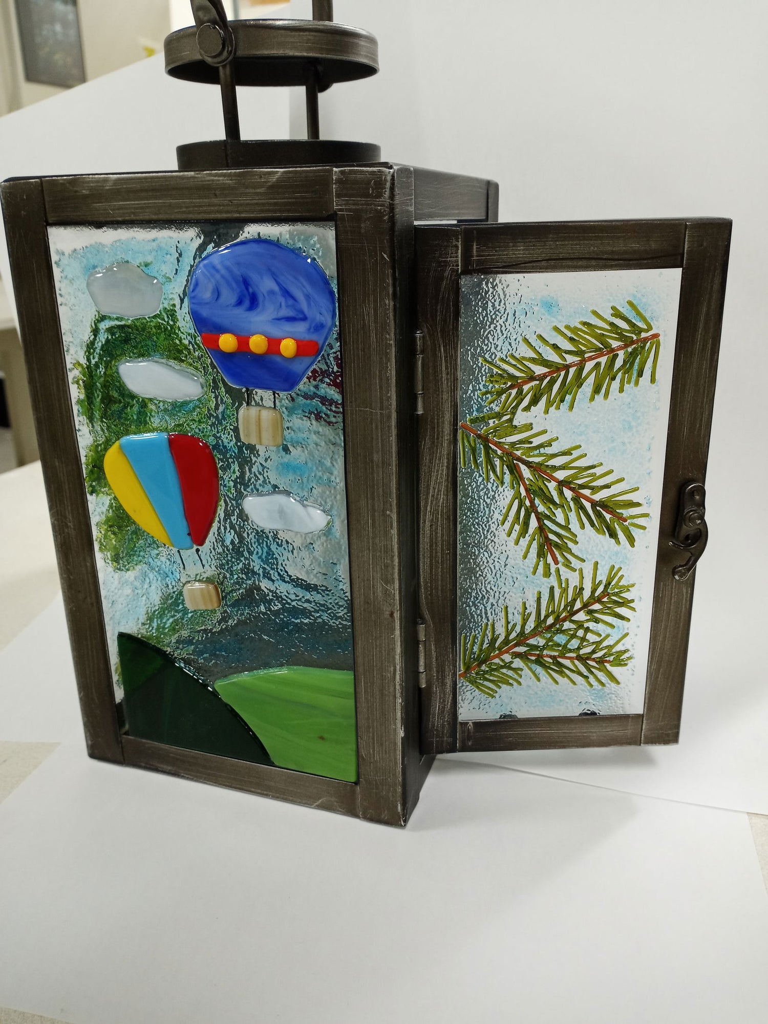Fun Night Out Seasonal Lantern - Stained Glass Express 