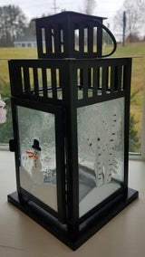 Fun Night Out Seasonal Lantern - Stained Glass Express 