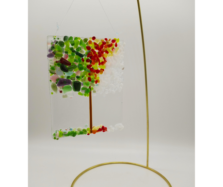 Fused Glass Suncatcher-Festival Class - Stained Glass Express 