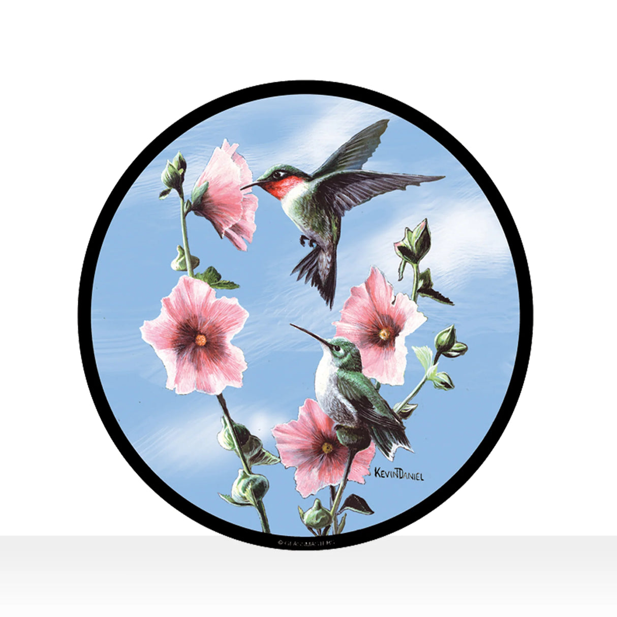 Panel Ruby Throated Hummingbird