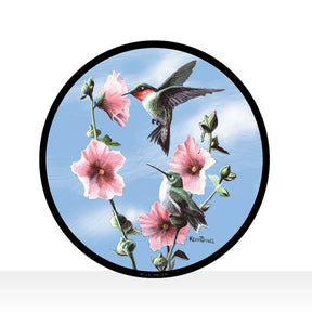 Panel Ruby Throated Hummingbird