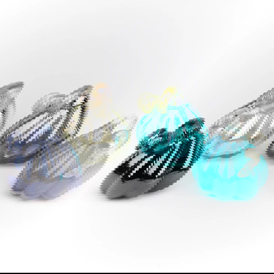 GOURD TEAL MINI - Stained Glass Express 