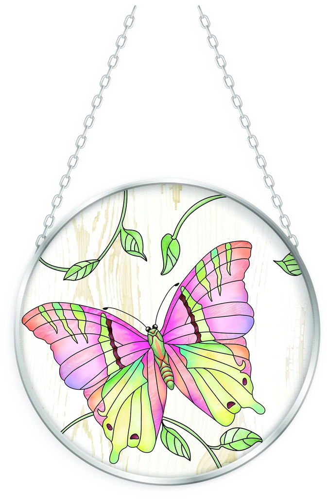 Garden Jewel Suncatcher (2) - Stained Glass Express 