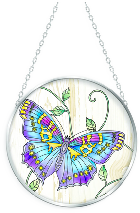 Garden Jewel Suncatcher (3) - Stained Glass Express 