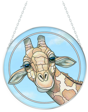 Giraffe Suncatcher - Stained Glass Express 