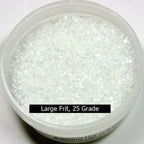 Glass Alchemy Clear Large Frit 33 COE - Stained Glass Express 