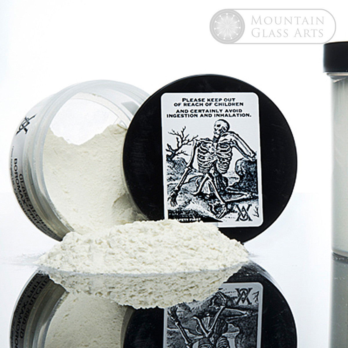 Glass Alchemy Persimmon X-Fine 33 COE Frit - Stained Glass Express 