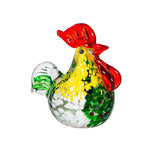 Glass Rooster 4"