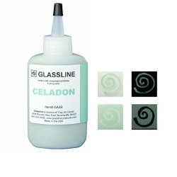 Glassline Fusing Paint Pen Celadon - Stained Glass Express 