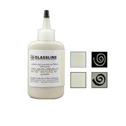 Glassline Fusing Paint Pen Ivory - Stained Glass Express 