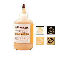 Glassline Fusing Paint Pen Marigold - Stained Glass Express 