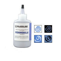 Glassline Fusing Paint Pen Periwinkle - Stained Glass Express 