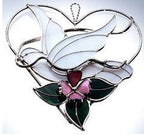 HEART DOVE - Stained Glass Express 