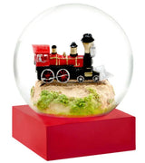 Holiday Train Snow Globe - Stained Glass Express 