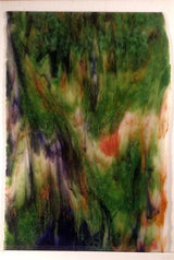 ICE WHITE , GR, PURPLE PEACH - Stained Glass Express 