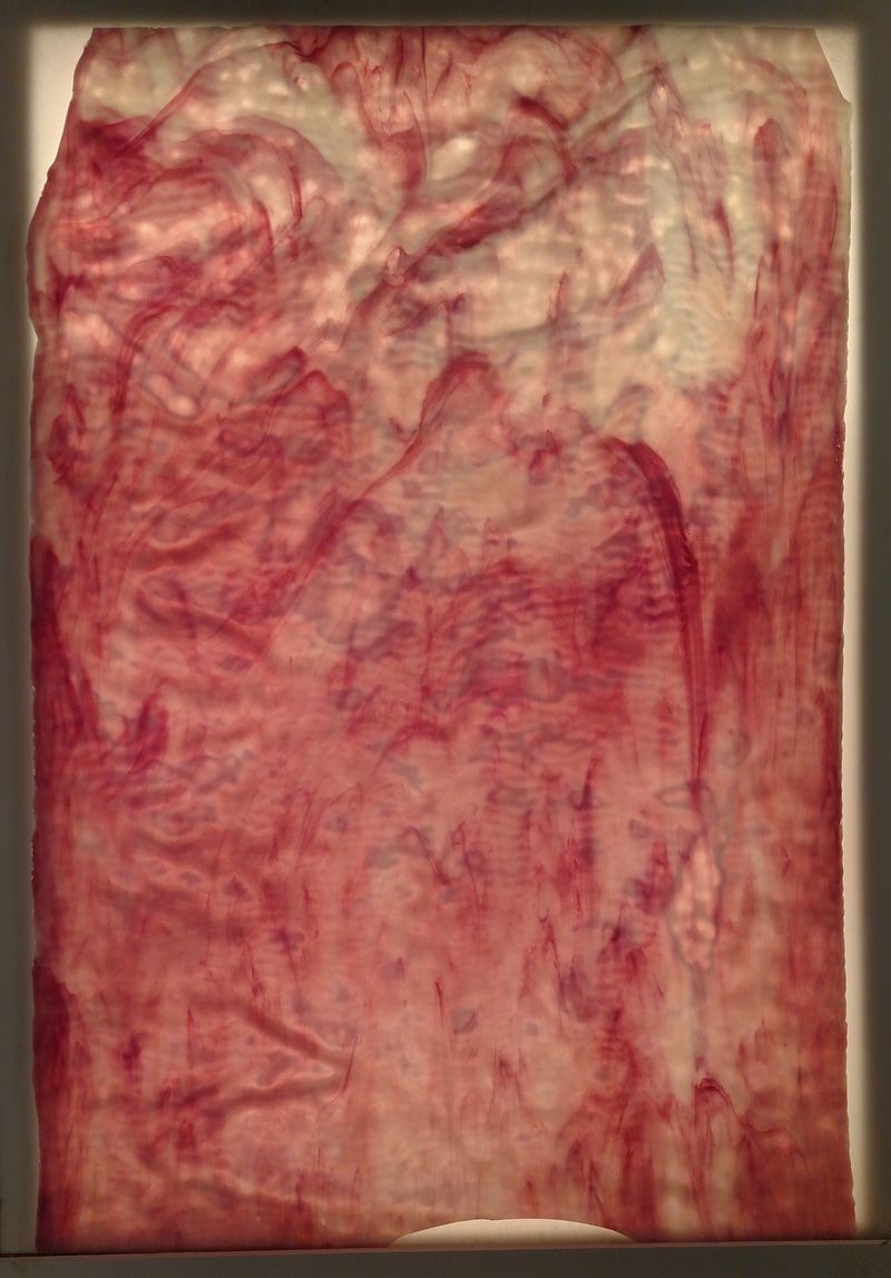 ICE WT/ PK RIPPLE - Stained Glass Express 