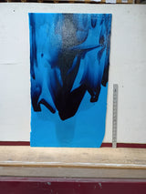 90 COE Light Cyan with Aventurine Blue