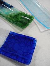Fun Night Out Fused Glass Crackle Platter - Multiple Dates!