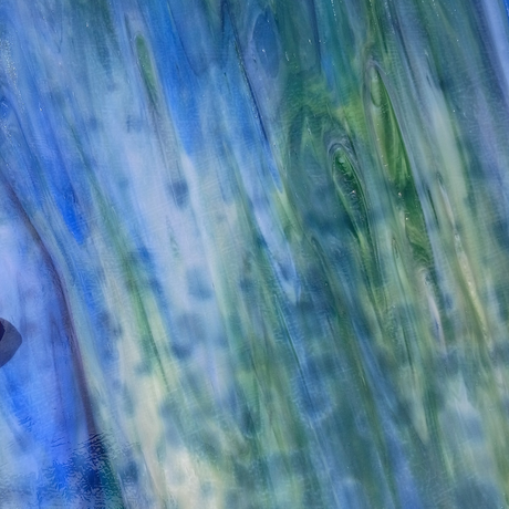 Lavender with Dark Blue, Green