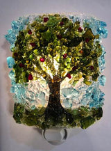 Night Light Recycled Bottle Glass