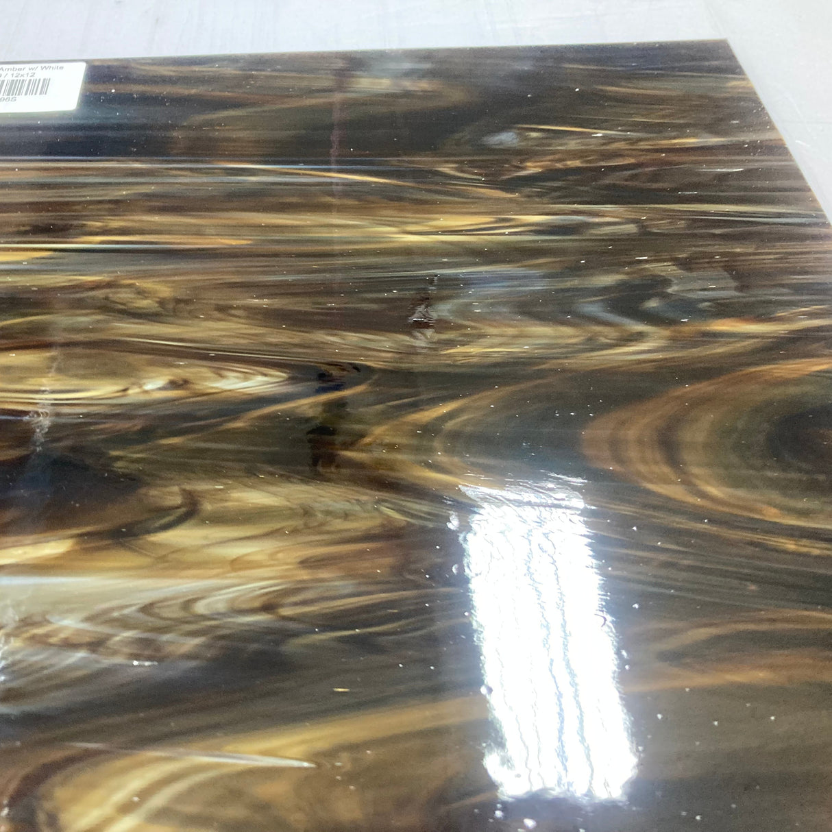 96 COE Dark Amber with White