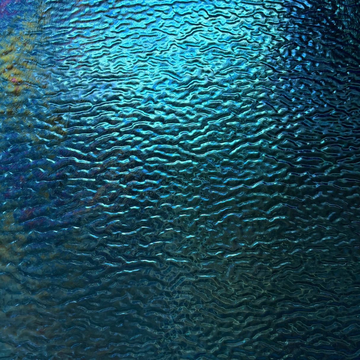 Tahitian Blue Ripple Iridescent
