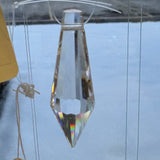 CRYSTAL, DROP 38MM