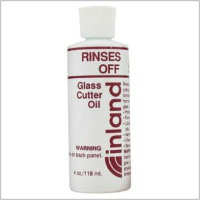 Inland Rinses Off Glass Cutter Oil - Stained Glass Express 