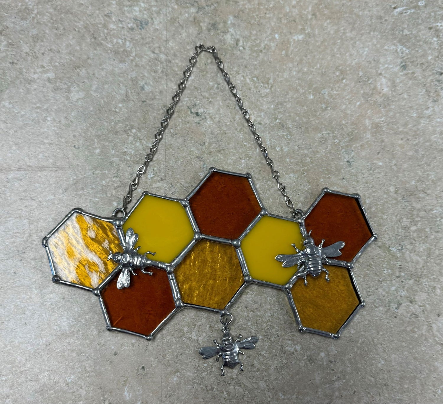 Inspiration Kit 159 Hanging Honeycomb - Stained Glass Express 