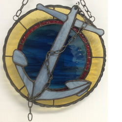 Inspiration Kit Anchor Emblem - Stained Glass Express 