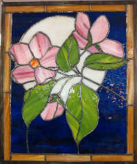 Inspiration Kit Apple Blossom Panel - Stained Glass Express 