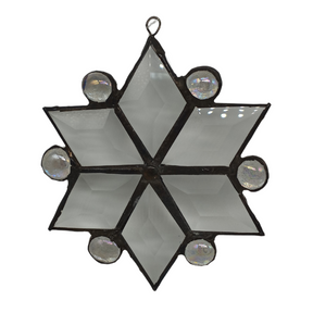 Inspiration Kit Bevel Snowflake 1 - Stained Glass Express 