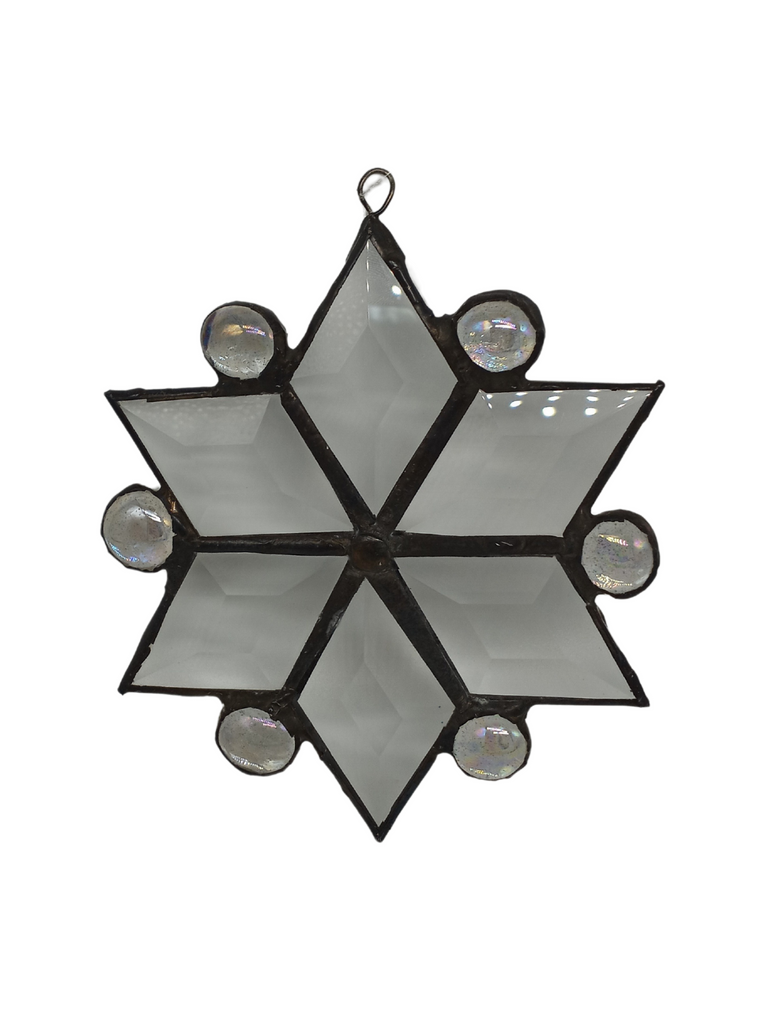 Inspiration Kit Bevel Snowflake 1 - Stained Glass Express 