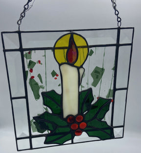 Inspiration Kit Christmas Candle - Stained Glass Express 