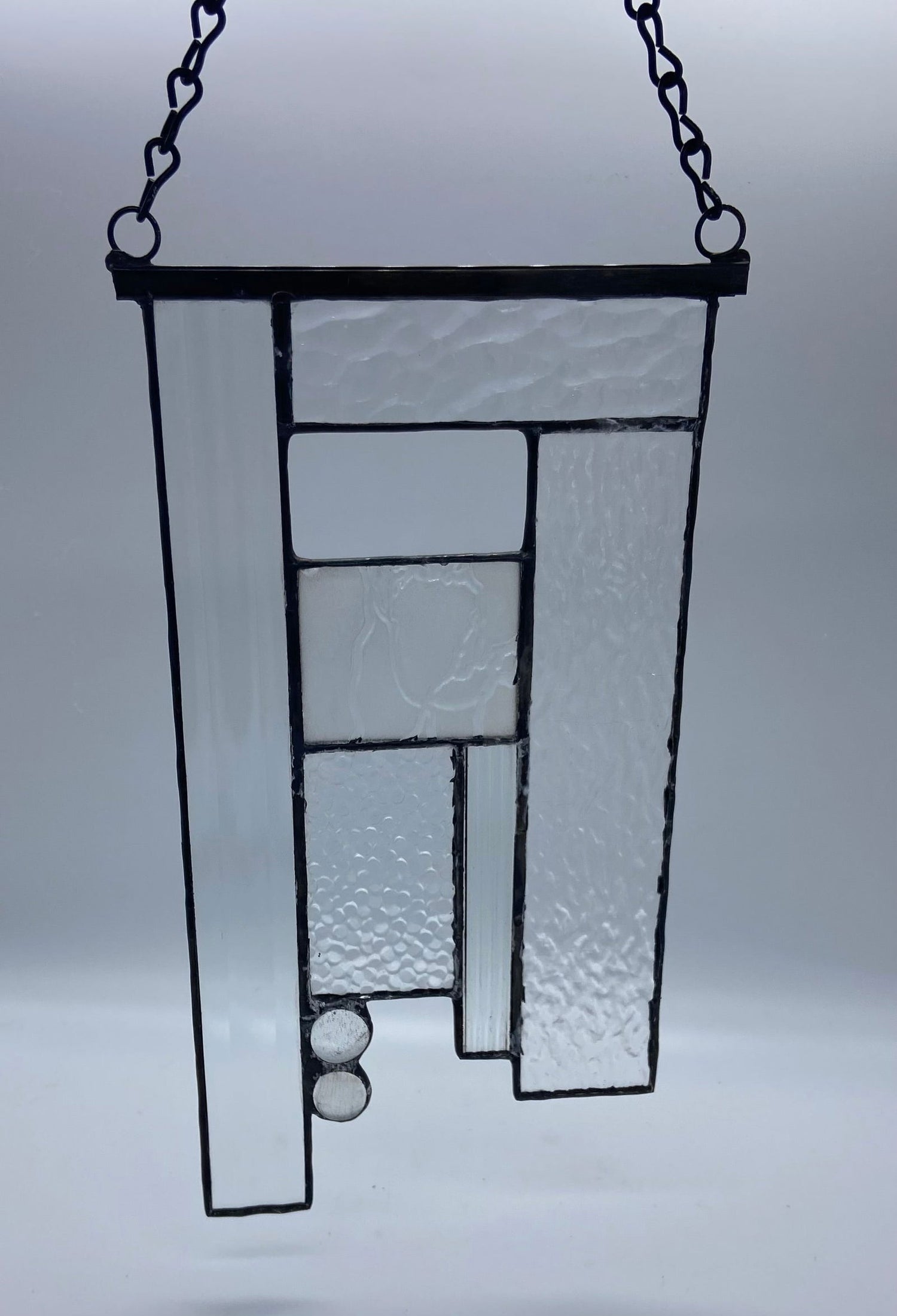 Inspiration Kit Geometric Strips in Clears - Stained Glass Express 