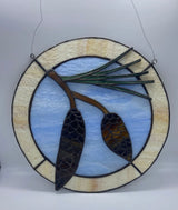 Inspiration Kit Pinecone Panel - Stained Glass Express 