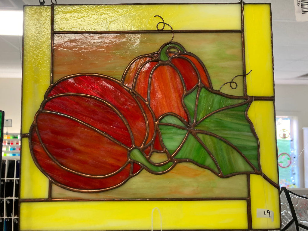 Inspiration Kit Pumpkin Time Panel - Stained Glass Express 