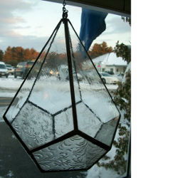 Inspiration Kit Teardrop Terrarium - Stained Glass Express 