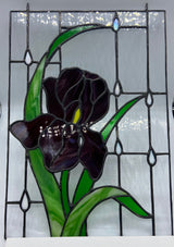 Iris Panel - Stained Glass Express 