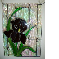 Iris Panel - Stained Glass Express 