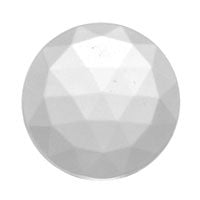 Jewel Faceted   Round  15mm Crystal Clear - Stained Glass Express 