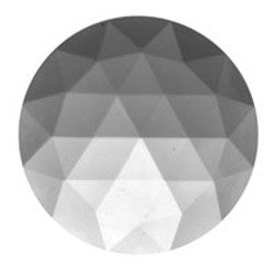 Jewel Faceted  Round   35mm Crystal Clear - Stained Glass Express 