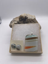 Pendant Earring Set Boxed
