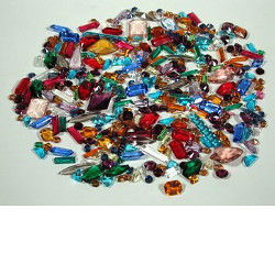 Kaleidoscope Gems Assorted - Stained Glass Express 