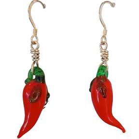 Katherine Adams Gary Chili Pepper Earrings
