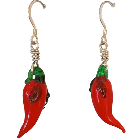 Katherine Adams Gary Chili Pepper Earrings