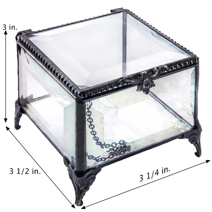 Keepsake Box, Clear Bevels