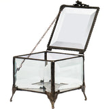 Keepsake Box, Clear Bevels