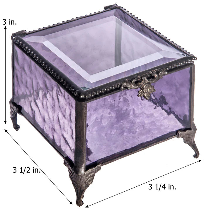 Keepsake Box, Lavender Purple