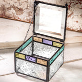 Keepsake Box, Vintage Glass